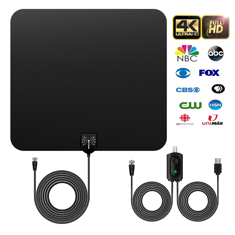 Cordless Magic™ - 2024 Edition HDTV Amplified Indoor Antenna - 360 Mil