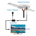 Cordless Magic™ - 2024 Edition Omni-Directional Outdoor HD TV Antenna - 860-mile range