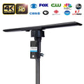 Cordless Magic™ - 2023 Edition Long-Distance Outdoor HD TV Antenna with Full 360 Directional Motor - Free HD Channels